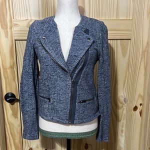 GAP stretchy Moto jacket small